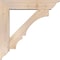 Ekena Millwork Balboa Traditional Smooth Bracket w/ Offset Brace, Douglas Fir, 7 1/2"W x 36"D x 36"H BKT0806X36X36BOA01SDF - alternate 3
